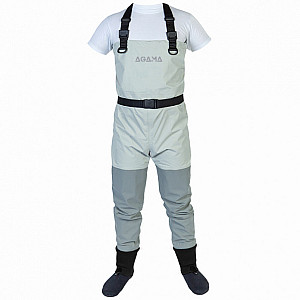 Made to measure fishing waders Agama FLY PLUS - grey