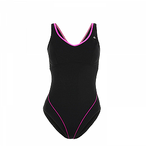 Women's swimsuit Aqua Sphere CHLOE black/pink - DE36