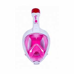 Full face mask for snorkeling Agama MARLIN L/XL - pink