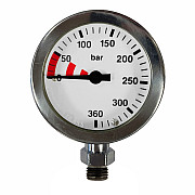 Pressure gauge Agama TECH SILVER 300 bar