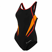 Women's swimsuit Aqua Sphere JULIA black/orange