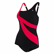 Women's swimsuit Aqua Sphere AUDREY black/red