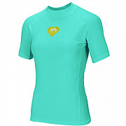 Women's lycra T-shirt Aqua Marina ALLUV MENTOL, kr. sleeve