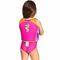 Children's swimming vest Zoggs SEA UNICORN SWIMSURE JACKET PINK