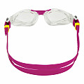 Swimming goggles Aqua Sphere KAYENNE SMALL clear lenses - transp./raspberry
