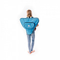 Backpack for monofin Happy Tails TEEN 60 x 56 x 7 cm