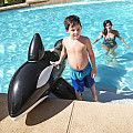 Inflatable lounger Bestway 41009 WHALE 203 x 102 cm black