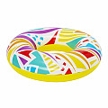 Inflatable ring Bestway 36228 GEOMETRIC SHAPES yellow 107 cm