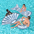 Inflatable lounger Bestway 43413 IRIDESCENT MARMAID TAIL 193 x 101 cm pearl