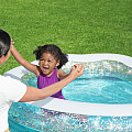 Inflatable pool Bestway 52489 SPARKLE SHELL KIDDIE POOL 150 x 127 x 43 cm