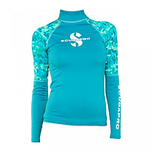 Women's rashguard shirt Scubapro RASHGUARD CARIBBEAN UPF50, LS