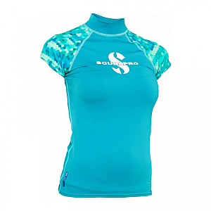 Women's lycra T-shirt Scubapro RASHGUARD CARIBBEAN UPF50, SS