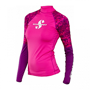 Women's rashguard shirt Scubapro RASHGUARD FLAMINGO UPF50, LS