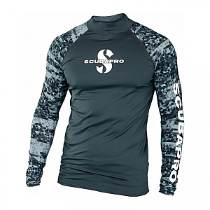 Men's rashguard Scubapro RASHGUARD GRAPHITE UPF50, LS