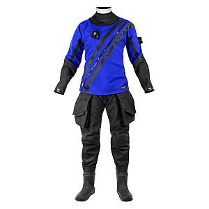 Dry trilaminate suit Agama TECH blue