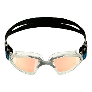 Swimming goggles Aqua Sphere KAYENNE PRO mirror lenses iridescent - transparent/grey