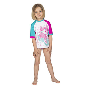 Children's lycra shirt Mares SEASIDE RASHGUARD SHIELD KID GIRL