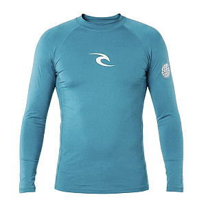 Men's lycra T-shirt RIP CURL WAVES, long sleeve