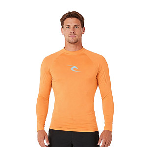 Men's lycra T-shirt RIP CURL WAVES, long sleeve