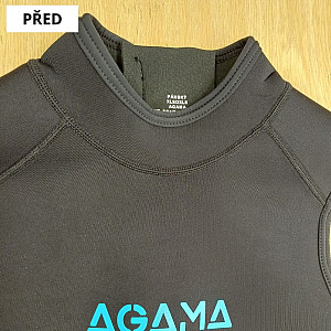 Neoprene suits - stand-up collar extension