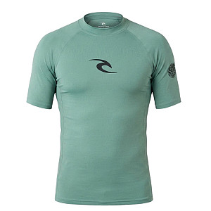 Men's lycra T-shirt RIP CURL WAVES, short sleeve