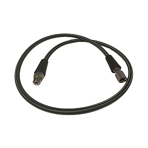 High-pressure hose MIFLEX CARBON for pressure gauge - 90cm black