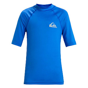 Boys' lycra t-shirt Quiksilver, short silver