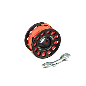 Tecline ALU 30m reel with carabiner