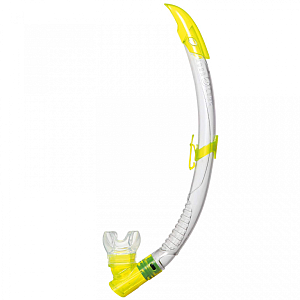 Children's snorkel Aqua Lung AIRFLEX PURGE LX MIDI - yellow