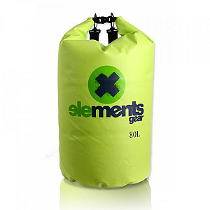 Elements EXPEDITION 80 L duffel bag - lime