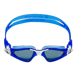 Children's swimming goggles Aqua Sphere KAYENNE JUNIOR dark lens - blue/white