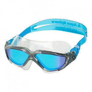 Swimming goggles Aqua Sphere VISTA titan mirror lens transp./grey