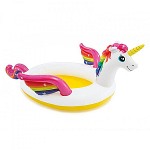 Inflatable pool Intex 57441 Unicorn with shower 272 x 193 x 104 cm - sale