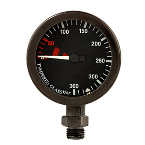 Pressure gauge Agama TECH BLACK 300 bar