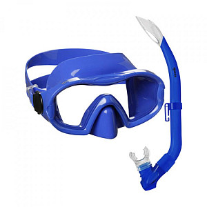 Diving set mask and snorkel Mares BLENNY 4 - 7 years - blue
