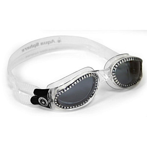 Swimming goggles Aqua Sphere KAIMAN SMALL dark lenses - transparent
