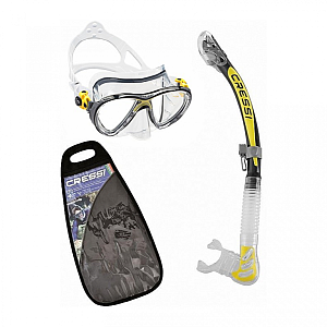 Snorkelling set Cressi BIG EYES EVOLUTION and ALPHA ULTRA DRY