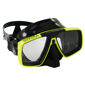Mask Aqua Lung LOOK BLACK - lime
