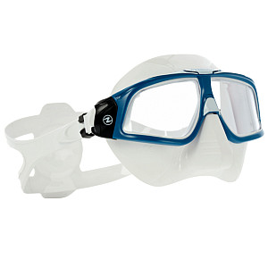 Mask Aqua Lung SPHERA X white silicone - petrol
