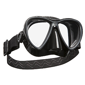 Scubapro SYNERGY TWIN TRUFIT mask with comfort belt - black