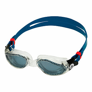 Swimming goggles Aqua Sphere KAIMAN dark lenses - petrol/transp.