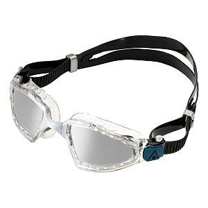 Swimming goggles Aqua Sphere KAYENNE PRO titanium. silver mirror glasses - transp./gray