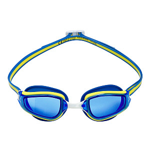 Swimming goggles Aqua Sphere FASTLANE BLUE LENS - blue/yellow