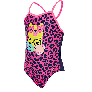 Girls' swimwear Zoggs CROSSBACK KIDS GIRLS KITTEN SAFARI - sale