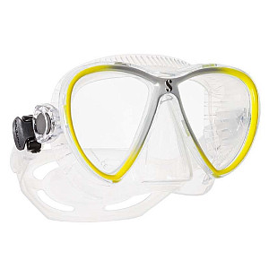 Mask Scubapro SYNERGY TWIN TRUFIT transp. silicone - yellow