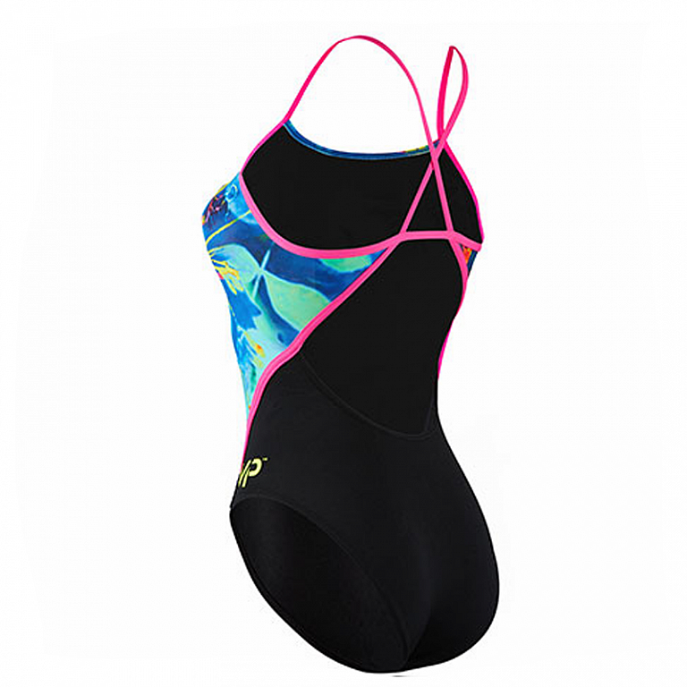 Aqua Sphere Michael Phelps FUSION Ladies Womens Swimming Costume Pool Swimsuit