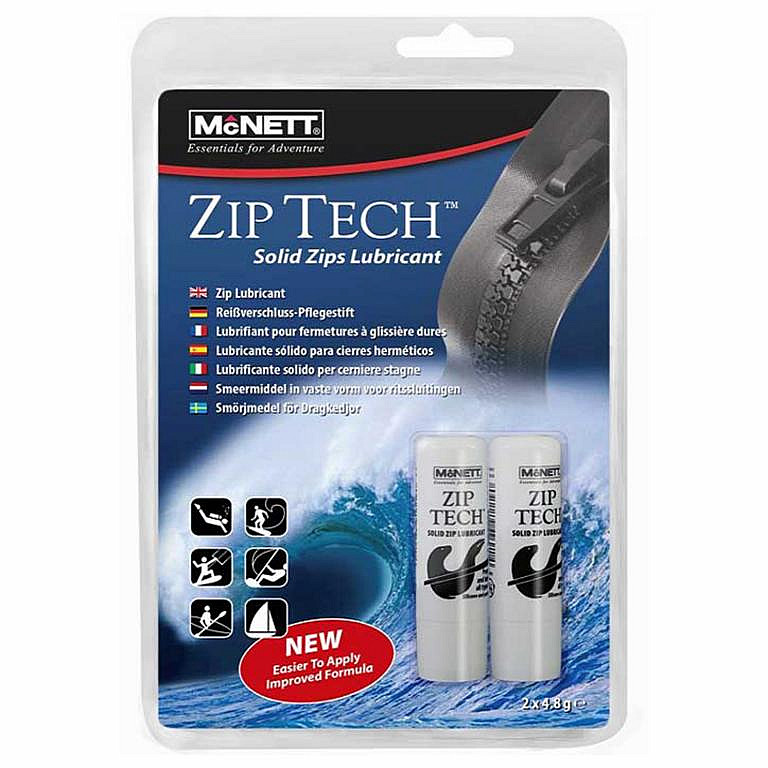 McNETT ZIPTECH Zipper Lubricant  Maintenance of diving equipment