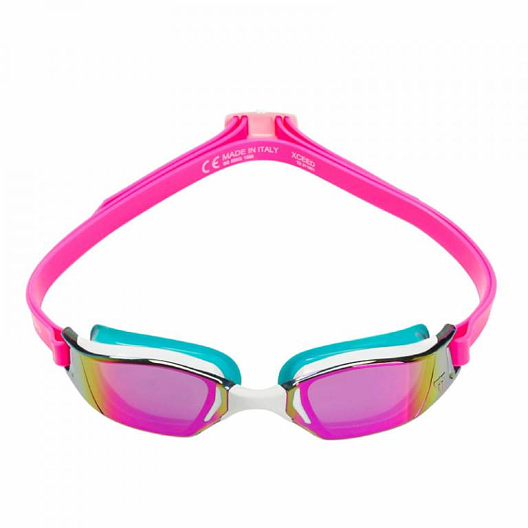 Michael Phelps XCEED Adult Swimming Goggles Pink/Black 