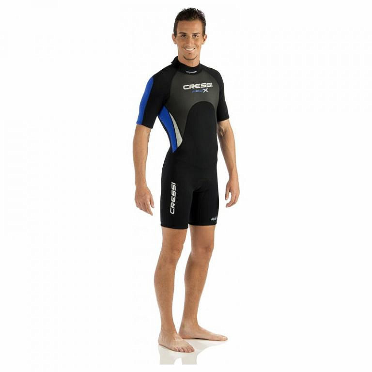 Tortuga 2.5mm Premium Neoprene Cressi Shorty Men's Wetsuit for Water Activities 