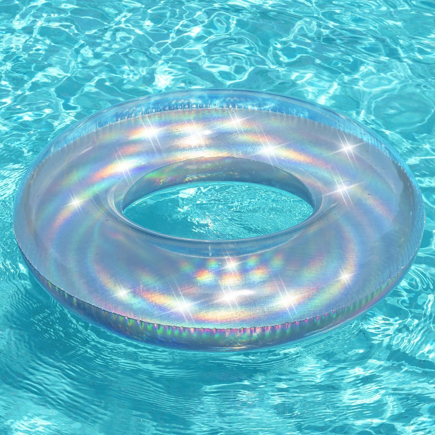 Mermaid Tail Backrest Inflatable Swimming Ring Adult Swimming Floating Ring  Pool Beach Party Interactive Playing Toy
